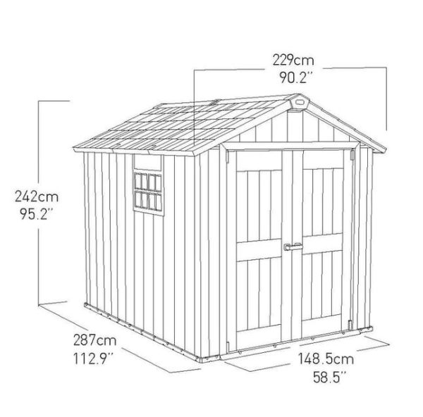 Keter - Oakland Outdoor Shed 759